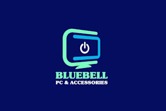 design creative computer logo for you in just 1 day