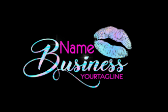 give creative beauty logo design with new concepts