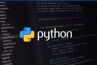 do python assignment and project with front end