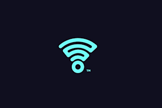 create an elegant internet logo in very short time