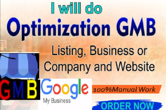 optimize google my business listing and lift up gmb rankings