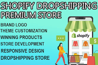 setup profitable shopify website or shopify store design