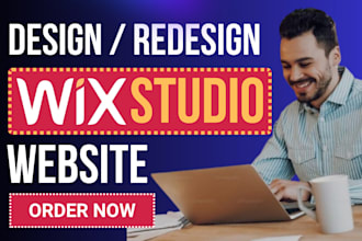 customize wix studio website design, wix redesign, wix ecommerce website