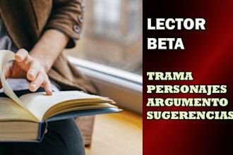 read your story or novel in beta version
