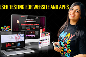 do user testing for website and apps