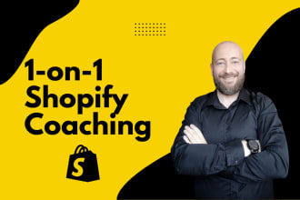 be your shopify mentor, coach, and consultant