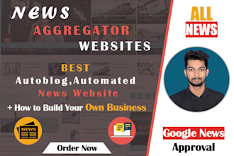 create a best autoblog and automated news aggregator website