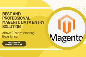 professionally upload or list magento store products