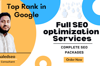 provide full SEO services for your website