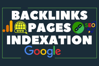 submit your backlinks and pages to indexation just in a day