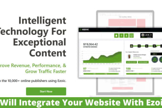 help you to pass ezoic course and integrate your website