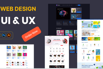 ui website design, app design, ui ux, ecommerce website