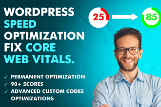 do wordpress speed optimization, increase page speed, speed up wordpress website