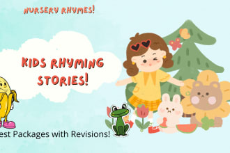 write kids rhyming stories and nursery rhymes