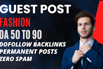 do fashion guest post on high da websites