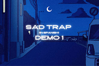 ghostwrite your sad trap rap hiphop song in spanish