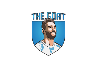 make a simple mascot logo for twitch streamers and esport
