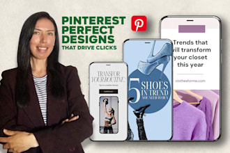 design high converting pinterest pins for your brand