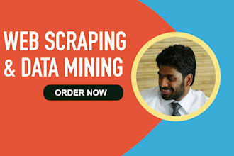 do python web scraping, data scraping and data mining