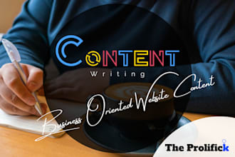 write professional SEO website content