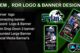 create an rdr or fivem server logo design for you