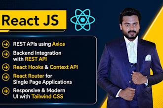 be your front end react developer