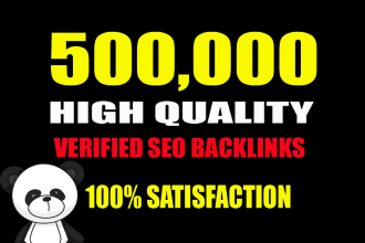 do SEO 100,000 to 500,000 backlinks df and nf mixup white hat