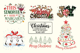do custom ugly merry christmas t shirt design