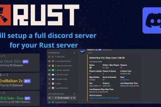 do rust game discord server setup