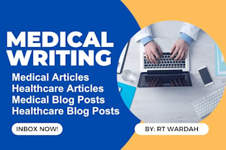 write the best quality healthcare and medical articles