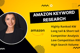 do advanced amazon keyword research and competitor analysis