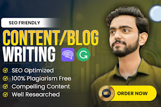 do SEO article writing, blog writing, web content writing and copywriting