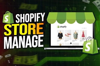 manage shopify store, shopify virtual assistant