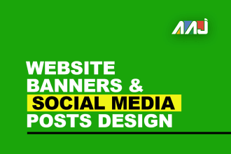 give website banners, icons and social media posts 3 hrs