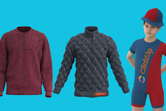create 3d fashion garment