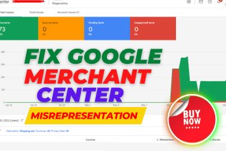 fix google merchant center misrepresentation