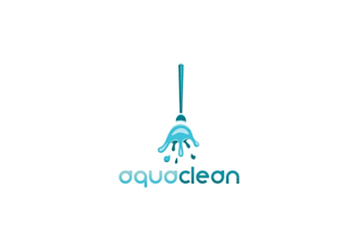 design wonderfull aqua clean logo