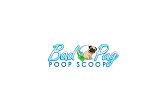 design eye catching bad pug logo branding package