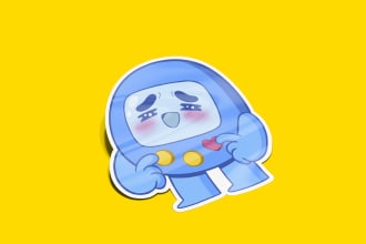 create a custom sticker design