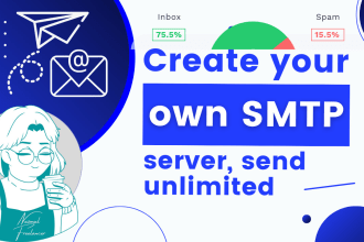 provide you a private bulk email server to send 2 million emails monthly