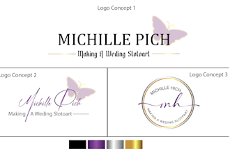 do an elegant signature logo