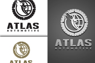 do a motorcycle, automotive bike logo with fast delivery