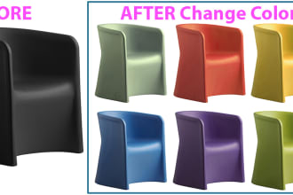 do color correction and change the pattern editing