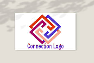 design a outstanding technology and connection logo design