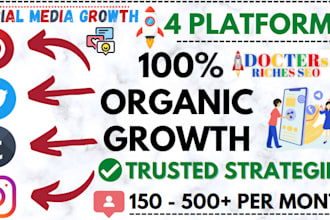 grow and manage your social media organically
