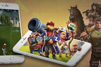 build 2d, 3d unity game and online multiplayer game development