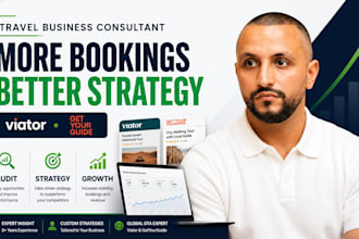 audit your viator or getyourguide account and create a growth strategy