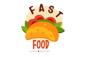 design high quality fast food logo in high definition