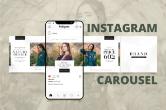 design social media carousels for instagram and linkedin