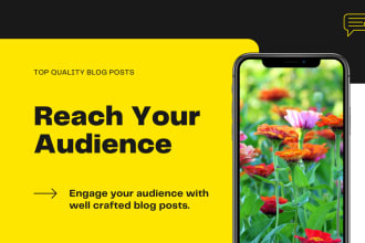 write an SEO friendly blog post for your landscaping website